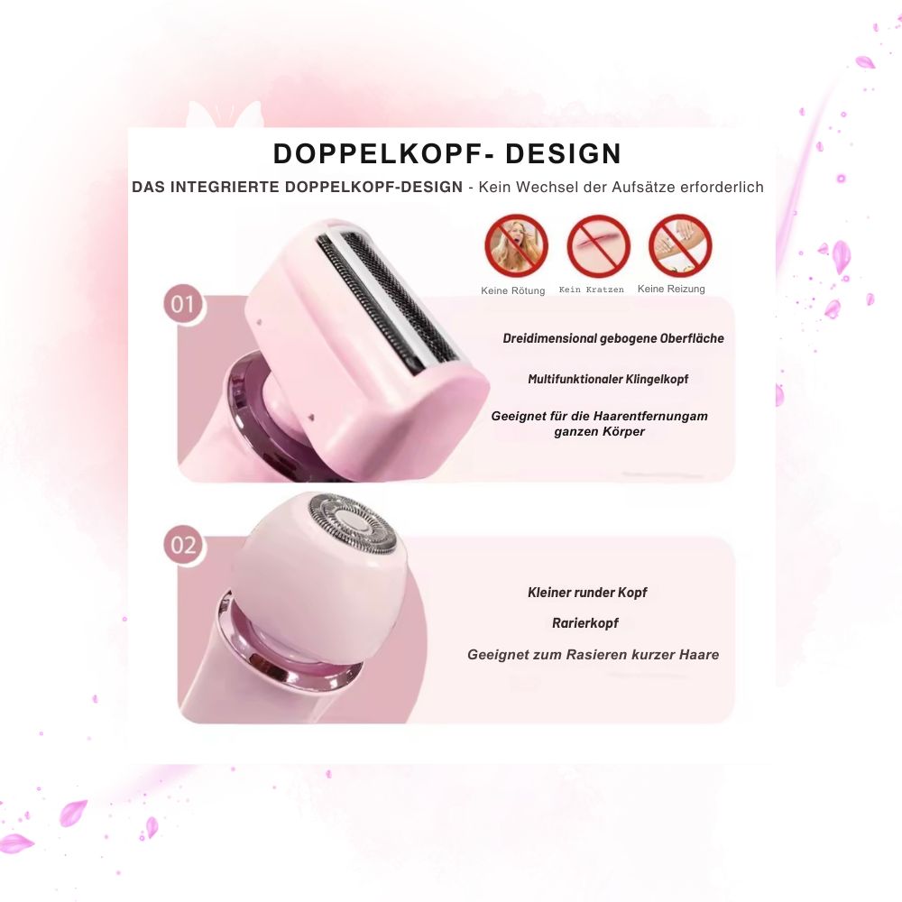 2-in-1 Elektrischer Rasierer - LUVELLA - Luxéa