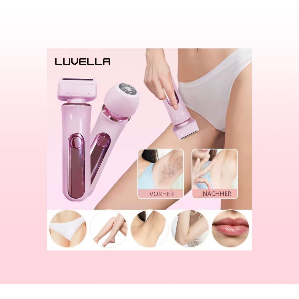 2-in-1 Elektrischer Rasierer - LUVELLA - Luxéa