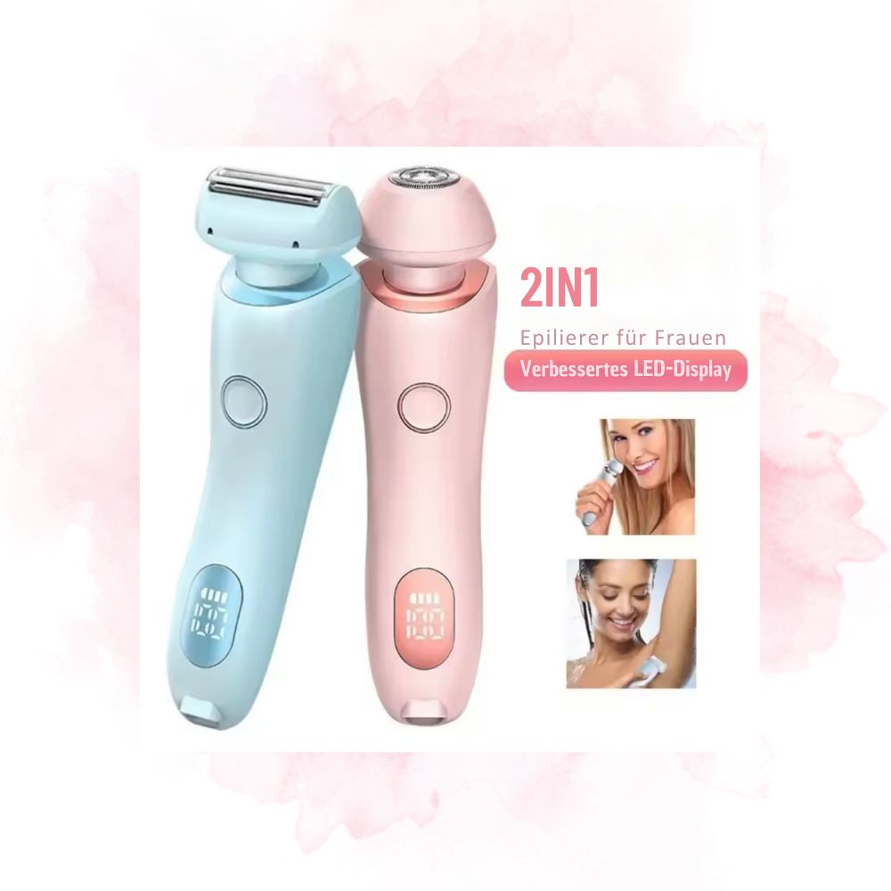 2-in-1 Elektrischer Rasierer - LUVELLA - Luxéa