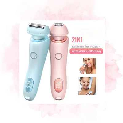 2-in-1 Elektrischer Rasierer - LUVELLA - Luxéa